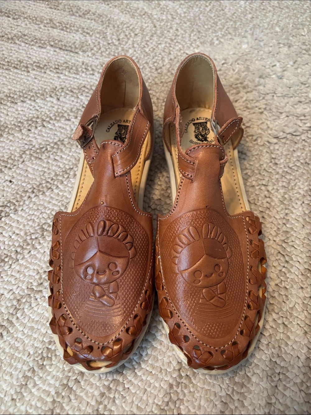 Leather Mexican sandals